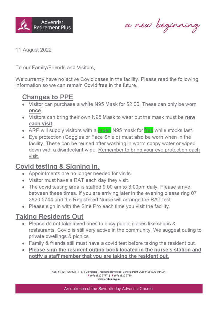 Update On Victoria Point - Adventist Retirement Plus